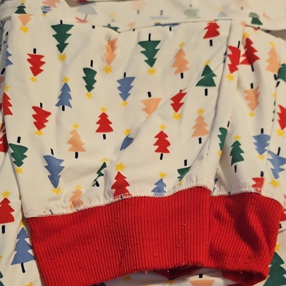 Derek Heart Multicolor Tree Pattern Pajama Set - Picture 2 of 4